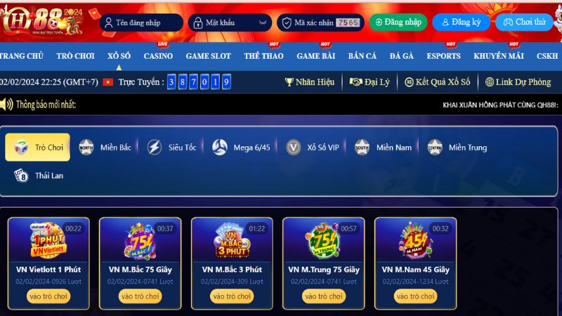 Xổ Số, Lô Đề - Game QH88 Cực Đỉnh