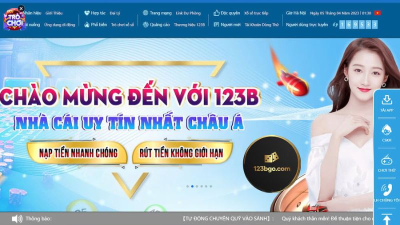 Giới thiệu đôi nét trước khi đăng ký 123B